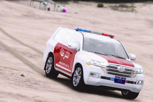Toyota Land Cruiser: Abu Dhabi Police